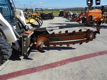 used bobcat trencher for sale